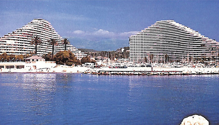 Port de Marina Baie des Anges - Villeneuve-Loubet illustration port